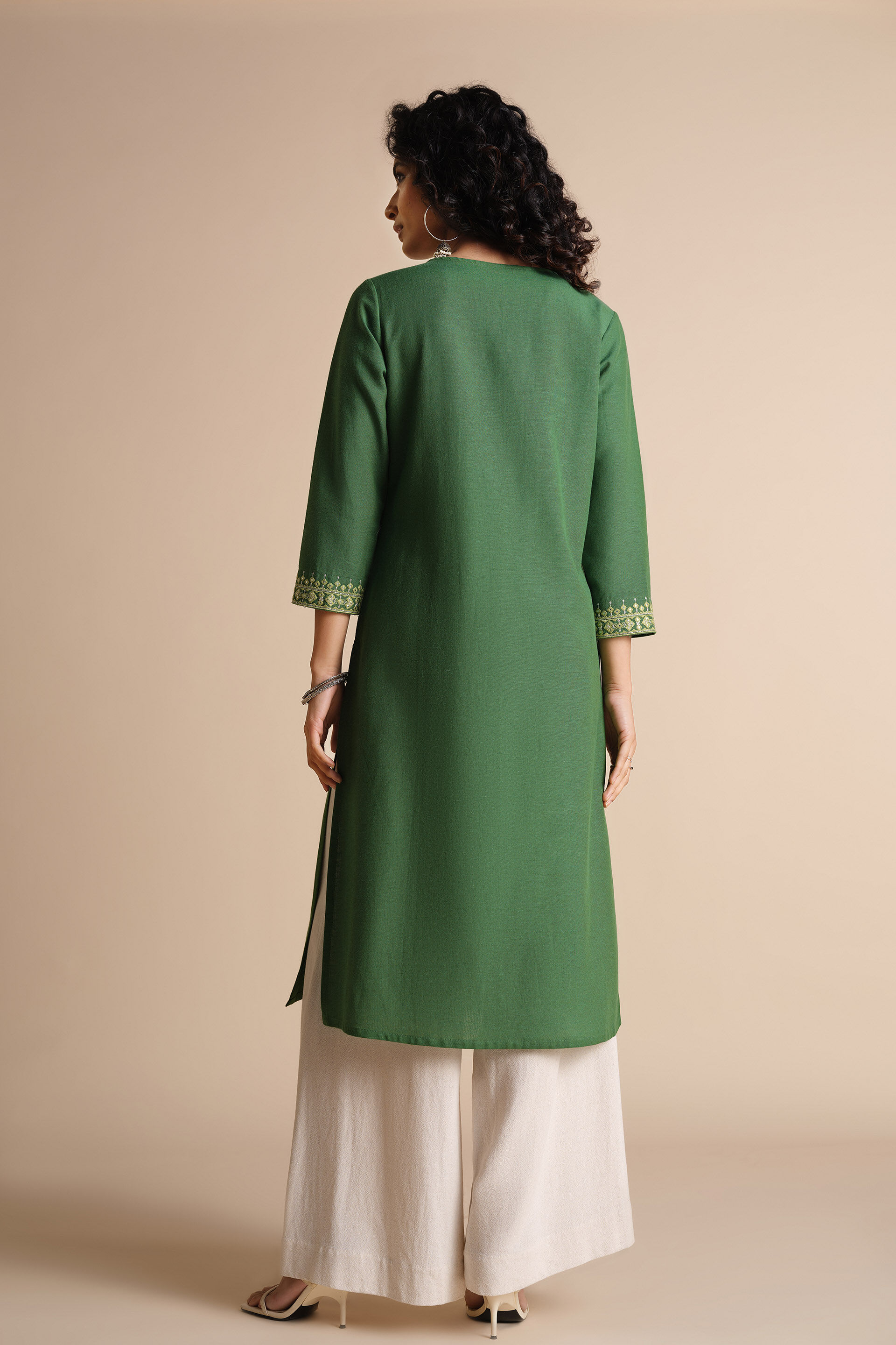 The Paan Kurta, Green, image 4